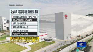 台積電2奈米超前！高雄廠有望導入A14 總投資逾1.5兆