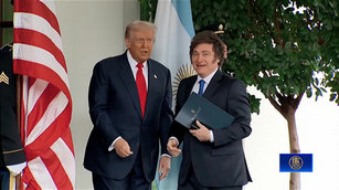 拒中共離間 川普籲阿根廷總統勿和中共有軍事合作