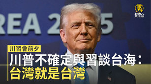 川習會前夕 川普不確定與習談台海：台灣就是台灣