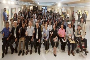 戰後高雄市第一個畫會「中華民國臺灣南部美術協會」，今年「第73年南部展」於高雄市文化中心至真堂一、二館舉行(高雄市文化局 提供)