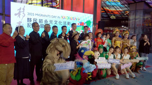 「築夢臺灣 港動世界」1129移民節熱鬧登場。(圖／葉子棻)