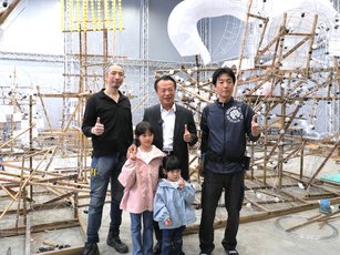 打造台灣巨型燈籠 「青森睡魔」2026台灣燈會登場（嘉義縣政府提供）