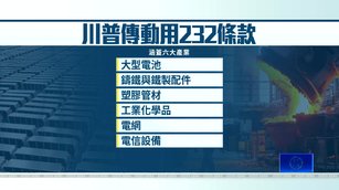 傳對大型電池、鑄鐵動用232 川普：別耍花招