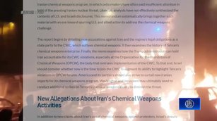 川普重話警告棄核之際 傳伊朗秘密化武鎮壓抗議者