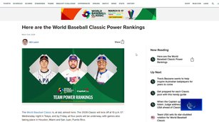 MLB公布WBC戰力排行 日本第一 台灣第11原因曝