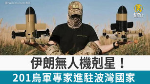 伊朗無人機剋星！201烏軍專家進駐波灣國家