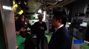 賴清德視導256戰隊 登海鯤號潛艦內部首次曝光
