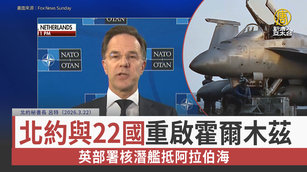 北約與22國重啟霍爾木茲 英部署核潛艦抵阿拉伯海