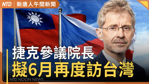 挺台發聲 捷克參院議長韋德齊擬6月再度訪台