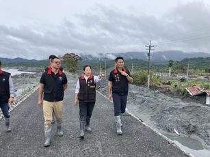 瑪達娜溪、麗太溪等6項排水復建工程獲核定 最快4月動工（花蓮縣政府提供）