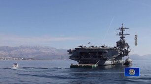 美航艦趕赴中東 繞道非洲加入對伊朗包圍網