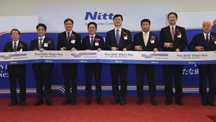 台灣日東電工斥資新台幣44.83億元於高雄前鎮科技產業園區興建高雄新廠，3日舉行竣工典禮。(產業園區管理局提供)