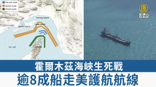 霍爾木茲海峽生死戰 逾8成船走美護航航線